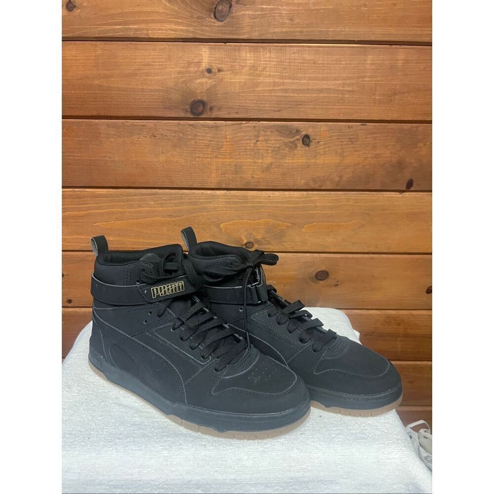 Puma Men’s RBD Game sneakers black Sz 10